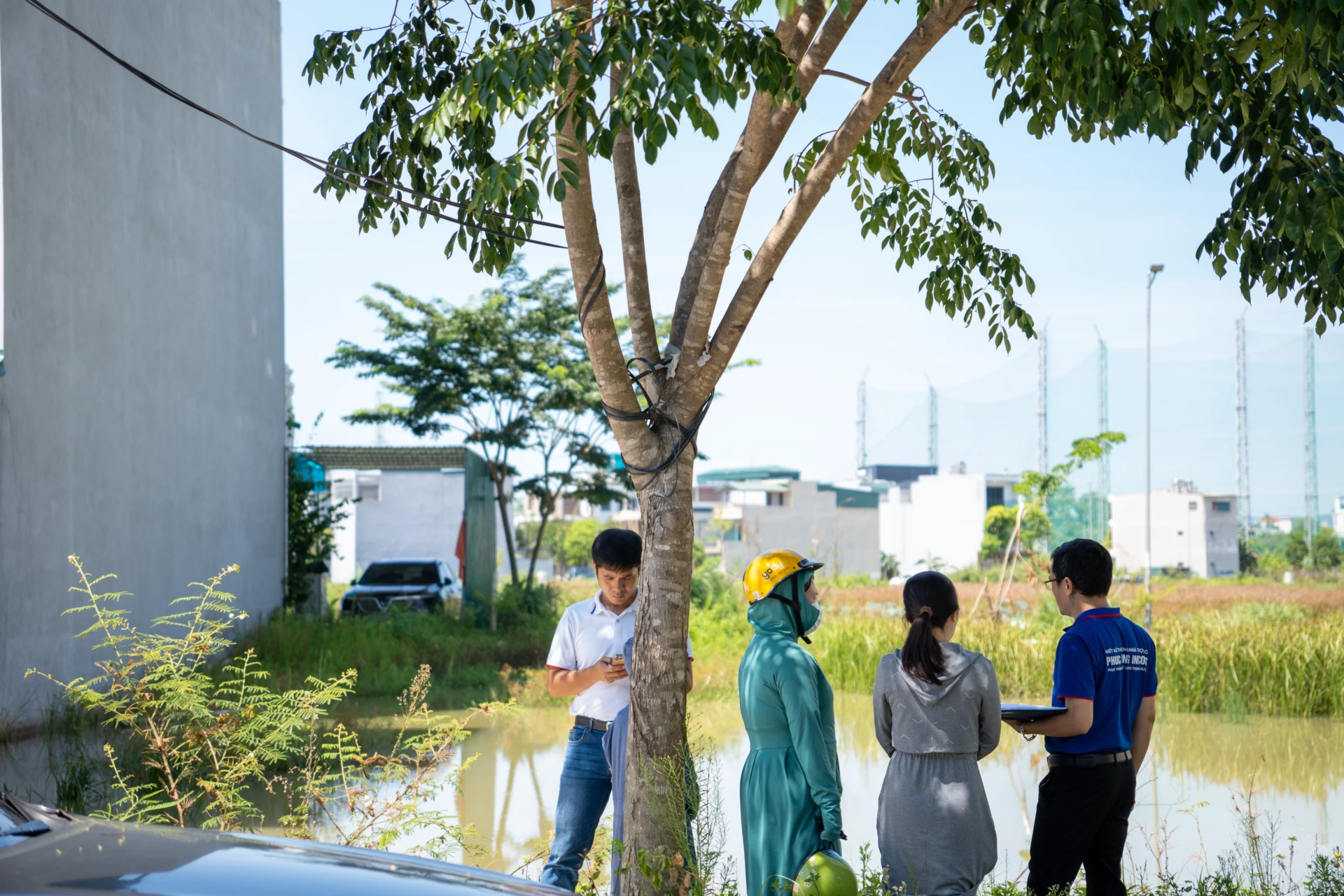 Khảo sát trước khi lên mặt bằng