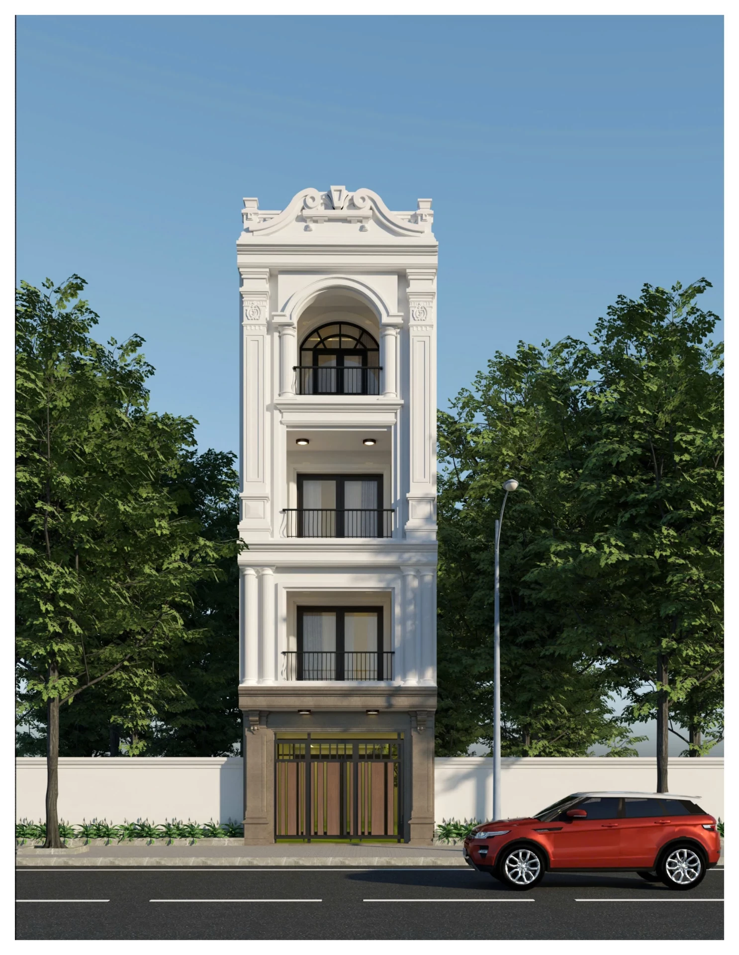 Nhà phố tân cổ điển tại hoằng hóa thanh hóa