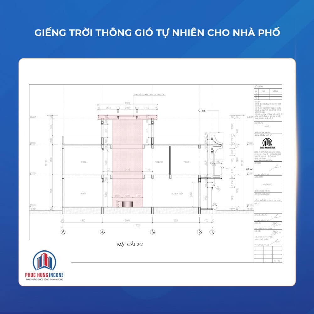 Giếng Trời Thông Gió Tự Nhiên Cho Nhà Phố