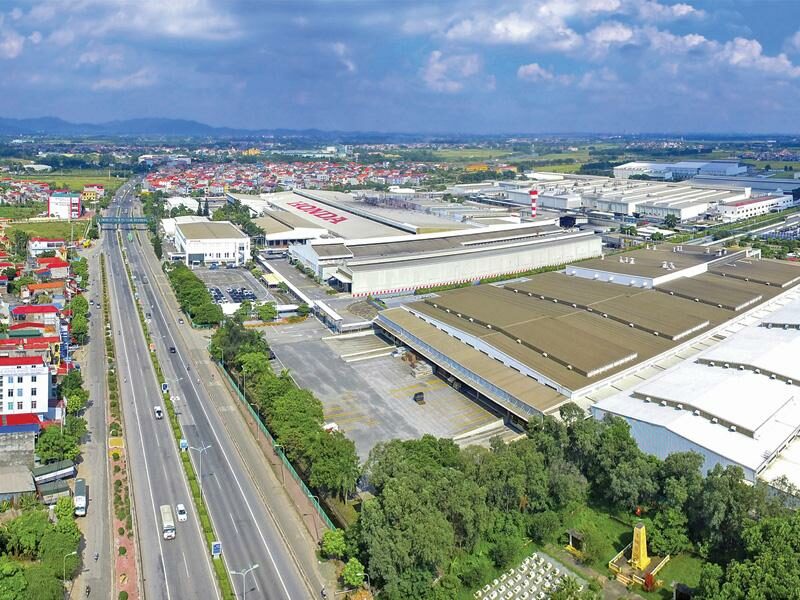 Hạ Tầng Kỹ Thuật Hoàn Thiện Tại Một Khu Kinh Tế Trọng điểm ở Thanh Hóa