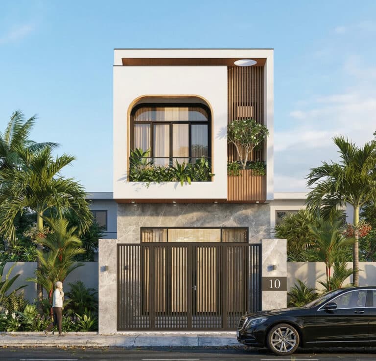 Chi phí xây nhà 2 tầng 100m2