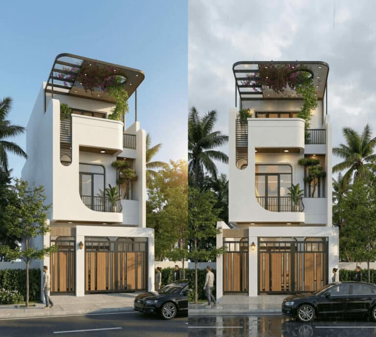 Nhà Phố 3 Tầng- Cô Hồng