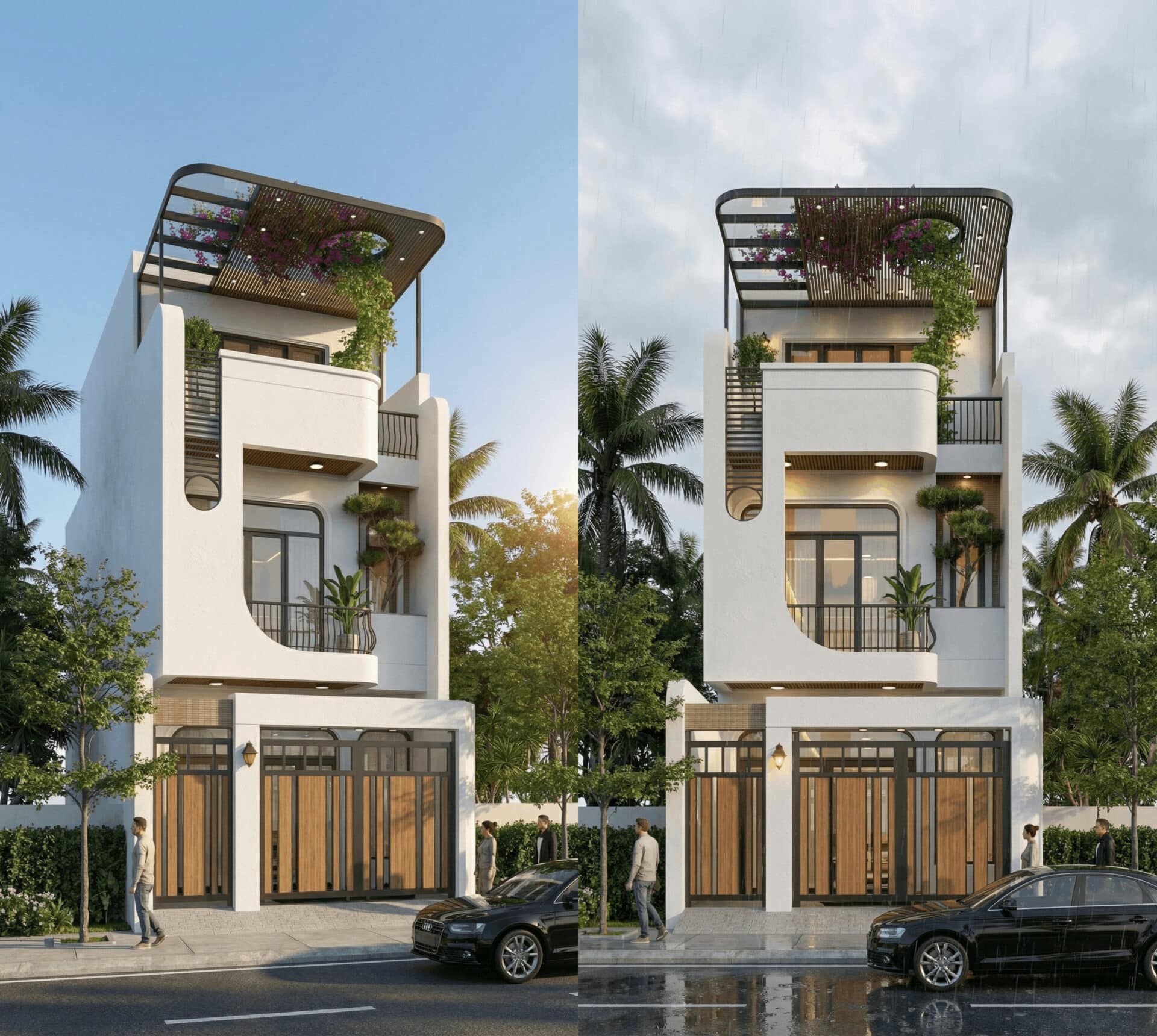 Nhà Phố 3 Tầng- Cô Hồng